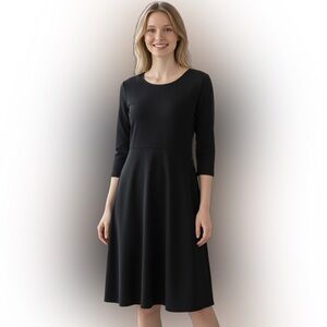 Dress Uniqlo- Black Dress. Size L